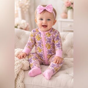 Bamboo Easter Bow Zippy